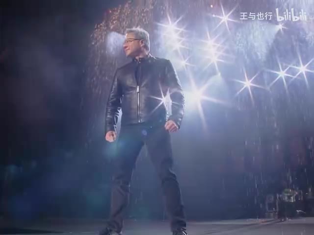 授权参考：黄仁勋的合成演唱会表演